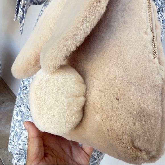 Kate Spade Bunny Rabbit Faux Fur Crossbody Bag K5504 - Picture 14 of 14